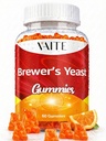 Brewer's Yeast Supplement Gummies 2000mg – For Women & Men, Plant-Based Supplement for Skin & Hair Wellness, Daily Energy & Balanced Nutrition – Vegan-Friendly, Gluten-Free, Non-GMO – 60 Soft Chews