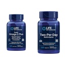 Life Extension Super Omega-3 Plus EPA/DHA Fish Oil, Sesame Lignans & Two-Per-Day High Potency Multi-Vitamin & Mineral Supplement