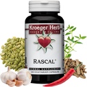 Kroeger Herb Products, Rascal, limpeza, Detox, Gut Health with Garlic, Cayenne, Pumpkin Seeds, Vegetarian, Non-GMO, Gluten Free, Non Preservativos saudables, Equilibrio Microbial, feito en Estados Unidos
