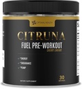 Fuel Pre Workout Mix and Energy Supplement, Zero Sugar Drink with B-Complex Vitamins to Boost Strength, Sharpen Focus, and Increase Endurance - 30 Servings, Cherry Limeade Flavor