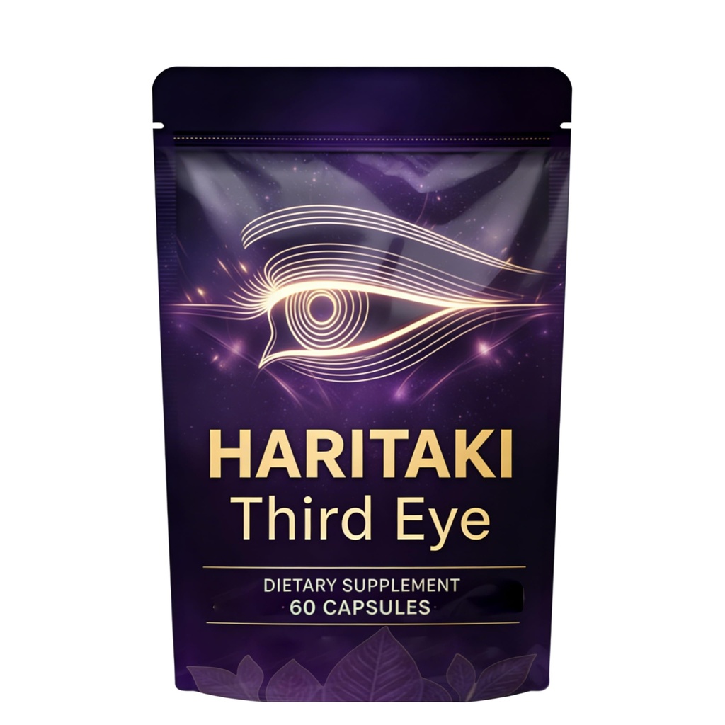 PEPTIQUES Third Eye Capsules – Terminalia Chebula Extract – Supports Digestive Comfort & Focus – Vegan, Gluten-Free, Non-GMO – 60 Veggie Caps