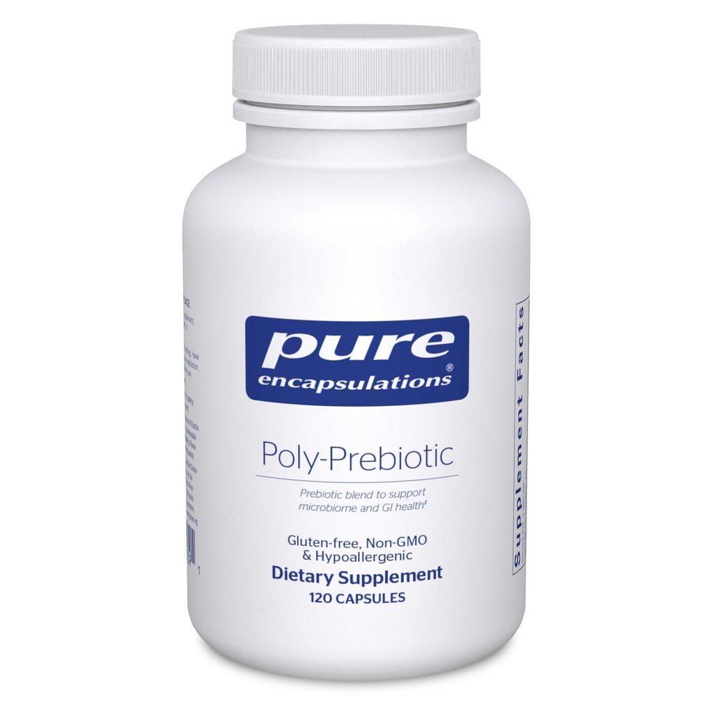Pure Encapsulations Poly-Prebiotic | Prebiotic Blend to Support the Microbiome and GI Health | 120 Capsules*
