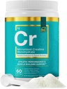 Essential Elements Micronized Creatine Monohydrate Powder for Men & Women - Unflavored & Easily Dissolved - 60 Servings