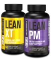 Jacked Factory Non-Stim AM/PM Weight Loss Bundle | Lean XT & Lean PM (30 Day Supply)