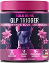 GLP Trigger for Women – Appetite & Craving Support Supplement – 22 Active Ingredients & 14 Probiotic Strains - with Supresa®, Berberine, Green Tea, Estrogen Support(60 Vegan Capsules)