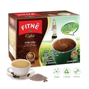 FITNE Premium Instant Coffee Packets Mix with Fiber 4,000 mg Collagen Cactus Extract L-Carnitine High Chromium No Sugar Sucralose Sweetener, 10 Sachets