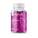 Hyland's Organic Elderberry Plus Gummies, Organic Black Elderberry with ZINC and Vitamin C, Immune Support Supplement for Adults, 60 Vegan Gummies (30 Days)