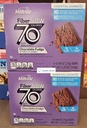 Fiber NOW Millville 70 Calories Soft Baked Bars Chocolate Fudge 5.29oz 150g (Two Boxes)