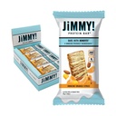 JiMMYBAR! - Immune! Orange Citrus Blast Protein Bars - 9g Protein Bar - 12 Count - 58g of Real Food - 300% of Daily Vitamin C - Chewy & Soft Meal Replacement Bar - Hand Drizzled Topping
