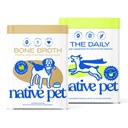Native Pet Full-Body Wellness Duo: Turkey Bone Broth Powder for Dogs (96 Servings) & Daily Dog Multivitamin (30 Scoops) - Daily 11-in-1 Multivitamin and Pet Gravy Food Topper for Picky Eaters