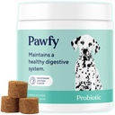 Pawfy Probiotics for Dogs | Supports Digestive Health, Diarrhea for Small, Large Dogs | Improves Gut Health | Anti Yeast Supplements | Skin Health Seasonal Allergies Support - 30 Chews (Chicken)