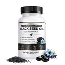 Ethiopian Black Seed Oil Capsules 4.64% Thymoquinone, Cold Pressed Black Cumin Seed Oil Softgels, Purely Nutrient, Non-GMO, Gluten-Free, 60 Softgels (Unflavored)