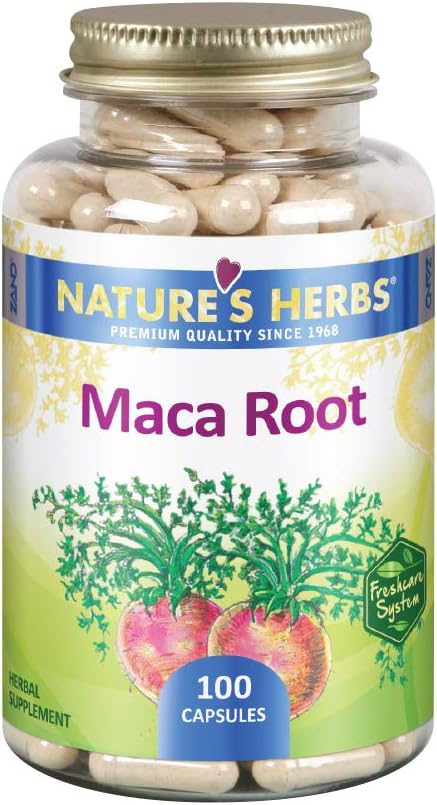Herbs Maca Root, 500 mg, 100 kapsula