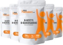 BulkSupplements.com N-Acetil Glucosamină Pulbere - NAG Pulbere, Glucosamină 750mg, Glucosamină Supliment - Glucosamină Pulbere, Gluten gratuit, 750mg per Serving, 5kg (11 lbs) (Pachet de 5)
