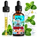 Hemp Oil 3,000mg – 2 fl oz (60ml) - Mint Flavor, Non-GMO Omega 3 6 9 for Skin, Hair & Immune Support - Natural Sleep Bedtime Aid - Made in USA