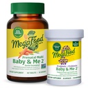 MegaFood Baby & Me 2 Bundle Pack - Prenatal Vitamin & Minerals (30 Servings) with Prenatal Probiotic & Prebiotic (30 Servings) - Women's Supplement for Pregnancy