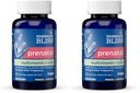 Mommy's Bliss Prenatal Multivitamin with Iron and Folic Acid, Supports Baby Development + Mom Immune System & Energy Levels w/B Vitamins & Probiotics, Vegan & Gluten Free (45 Servings),(Pack of 2)