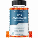 Gelatin Free, Vegetarian Kids Multivitamin Gummies 45-90 Day Supply. 14 Essential Vitamins & Minerals. Kids Gummy Vitamins for Overall Wellness. Non-GMO, Gluten Free Children Vitamin