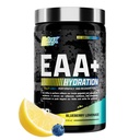 Nutrex Research EAA Hydration | EAAs + BCAA Powder | Muscle Recovery, Strength, Muscle Building, Endurance | 8G Essential Amino Acids + Electrolytes | Blueberry Lemonade 30 Servings