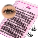 MOONKALI Natural Lash Clusters Wispy Eyelash Clusters Manga Cluster Eyelash Extensions 10-16MM CC Curly Fairy Lashes Cluster Eyelashes Individual Lashes DIY Eyelash Extensions 120PCS Lash Exrension