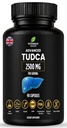 TUDCA 2500mg Capsules – Tauroursodeoxycholic Acid – 90 Capsules (45 Servings) – High Strength Formula – Liver & Digestive Support – Vegan Supplement