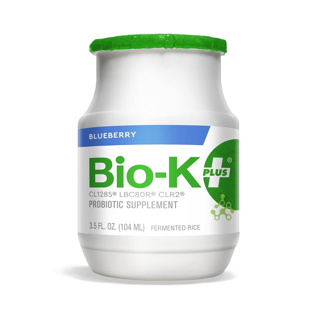 Bio-K Plus Organic Blueberry Fermented Rice Probiotic 6pk, 3.5 FZ