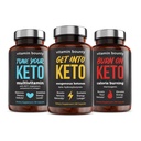 Keto Shred Starter Stack - Get Into Keto + Tune Your Keto + Burn On Keto – Metabolism, Energy & Weight Support Formulated for Keto Diet - 3 Supplement Bundle