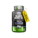 ORZAX Black Seed Oil 1000mg - 2% Thymoquinone, Cold Pressed Nigella Sativa (Black Cumin Seed), Non-GMO, Omega 3 6 9, 400 Softgels, 200 Day Supply