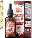 Well&Whole Plant Sterols Drops, Cholesterol Support Liquid for Adults 35+, No Pills to Swallow, Daily Heart Health Drops with Bergamot & Herbal Blend, Supports Healthy Lipid Levels