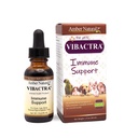 Amber NaturalZ Vibactra Immune Support Herbal Supplement for Dogs, Cats, Birds, Guinea Pigs, and Rabbits | Pet Herbal Blend for Overall Health | 1 Fluid Ounce Glass Bottle | Manufactured in the USA