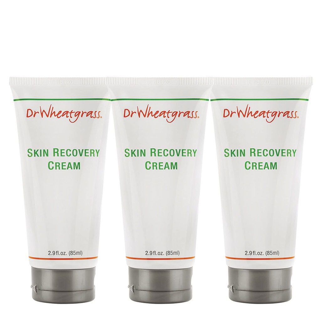 Dr Wheatgrass (Pack of 3) Skin Recovery Cream 85ml (2.87fl.oz.)