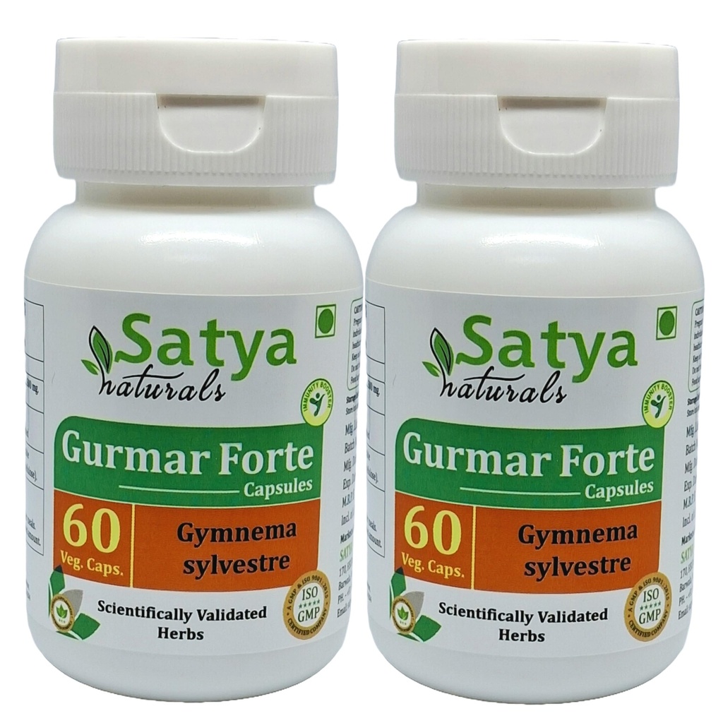 Generic Gurmar forte Capsules 500mg 60 capsules (Pack of 2)