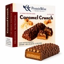 ProteinWise Caramel Crunch Protein Bars, Bariatric, Snacks, Diet Bars, Protein Bars, Whey Protein Isolate, Healthy Snacks, Trans Fat Free, Low Carb, Weight Loss Support, Low Calorie, 7 Count