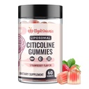 Citicoline Supplement, CDP Choline, Brain Supplement for Memory and Focus | Cognitive Function & Energy Improvement | Citicoline 1000mg Plus Lion's Mane Extract 500mg per Serving (60 Count)