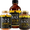 Maju Superfoods Black Seed Oil 3-in-1 Bundle, Gummies, Capsules, & Liquid