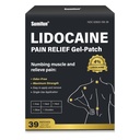 Sumifun 4% Lidocaine Patches,Maximum Strength Pain Relieving Patch Back, Shoulder, Joints, Knee Pain Relief and Muscle Soreness - 8 Hour Pain Relief (31)