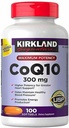 Kirkland Signature CoQ10 300mg 100 Softgels