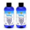 RnA ReSet ReMag Magnesium – High Absorption Magnesium Chloride Liquid, 8.1 Fl Oz (2-Pack) NSF Certified - Supports Restful Sleep - Nerve Health - Muscle Relaxation - Cardiovascular Health