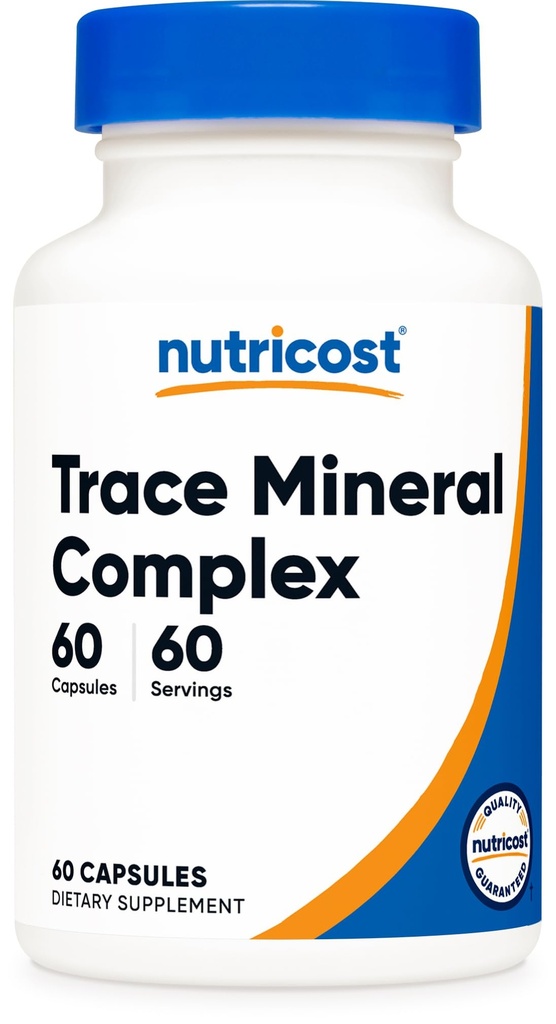 Nutricost Trace Mineral Complex 60 Capsules - Vegan & GMO Free