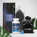 HealthA2Z Sleep Aids Diphenhydramine HCl 250 Softgels and Sleep Mask