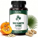 Saw Palmetto Supplement with Stinging Nettle & Pumpkin Seed Extract – Triple-Action Men's Prostate Health Formula, Standardized Herbal Blend, Non-GMO, 120 Capsules