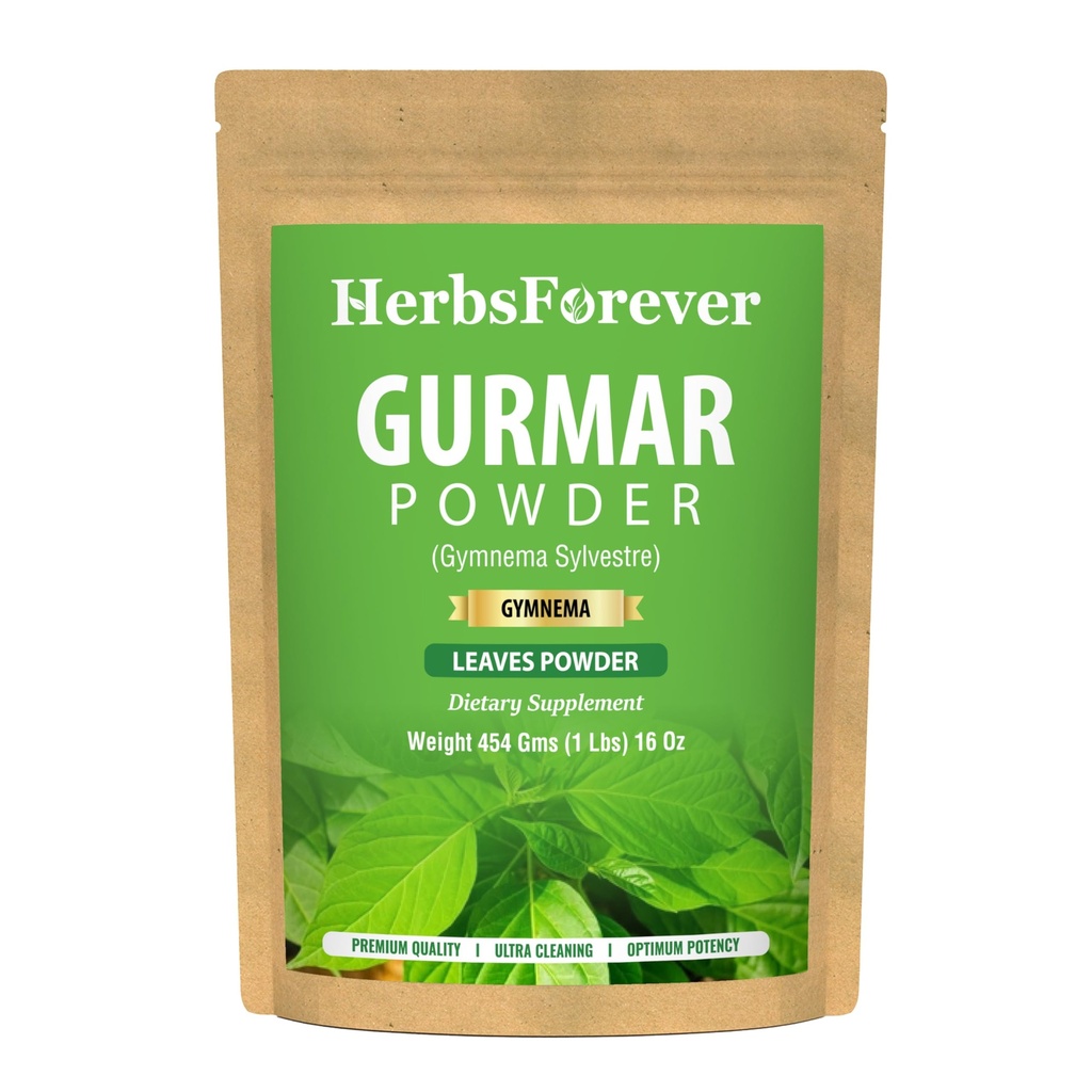 Herbsforever Gotu Kola Powder Centella asiatica Reducing Stress Enhance Memory & Focus Non GMO, Vegan 454 GMS