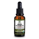 Organic Black Seed Oil - USDA Certified Cold Pressed Glass Bottle Over 1.5% Thymoquinone 3X strength Turkish Black Cumin Nigella Sativa non-GMO 100% Pure Blackseed Oil (1oz Glass Dropper Bottle)