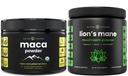 NutraChamps Organic Maca & Organic Lion's Mane Powder