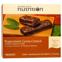 Nutmeg State Nutrition - High Protein Snack Bars, 15g Protein, 160 Calories, Low Sodium, 18g Carbs, 5g Fiber, 7 Servings Per Box (Peppermint Cocoa Crunch)