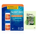 KKL Sleep Aid Doxylamine Succinate 25 mg Nighttime Sleep Aid Tablets, 2 Bottles, 96 Tablets Each (192 Total)