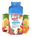 Vita Fiber Well Gummies, Sugar Free, Peach, Raspberry & BlackBerry Flavors, 220 Count, Pack of 1
