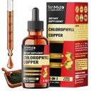 4in1 Chlorophyll Liquid Drops with Copper, Chlorella, Spirulina - Support Immune System, Digestive and Gut Health - Vegan, Non-GMO - 30 Days Supply - 1 FL Oz
