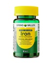 Spring Valley Slow Release Iron General Health & Wellness Dietary Supplement Tablets, 45 mg, 30 Count