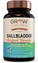 Cresce la vitamina Original Gallbladder Formula, Made w/Purified Bile Salts & Ox Bile Digestive Enzymes - Include erbe digestive accuratamente selezionate - 90 Capsule